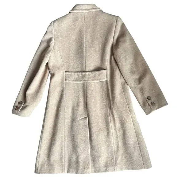 Larry Levine Camel Hair Wool Coat - Size 10 (S-M) - Picture 2 of 9